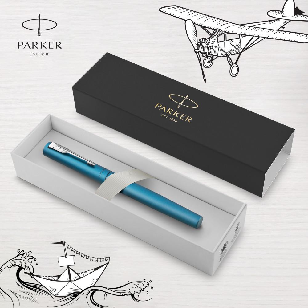 Ручка-роллер Parker VECTOR XL Metallic CT RB с Логотипом Ручка-роллер Parker VECTOR XL Metallic CT RB с Логотипом Фото 8